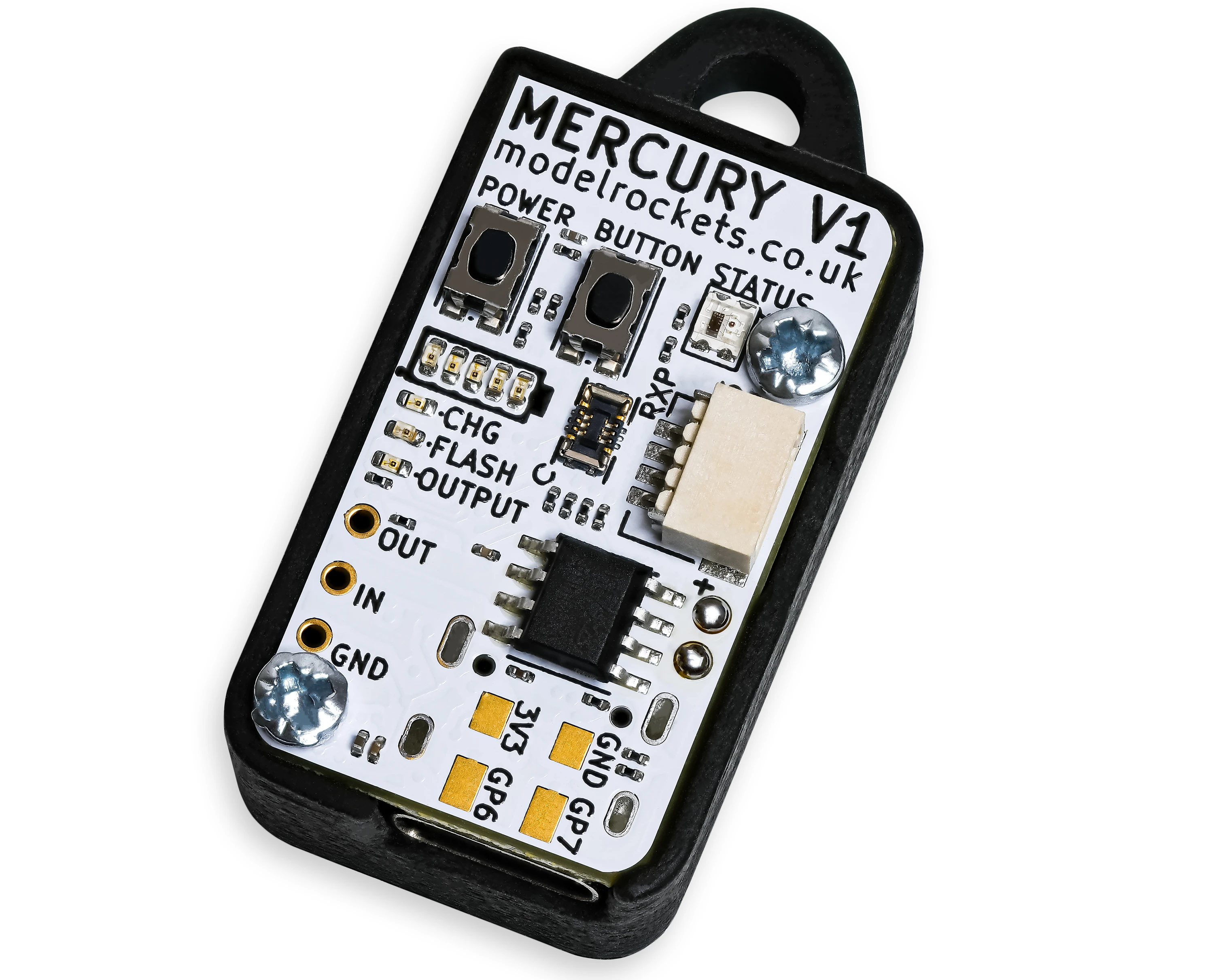 Mercury V1 - A small light flight computer and data logging altimeter